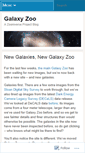 Mobile Screenshot of blog.galaxyzoo.org